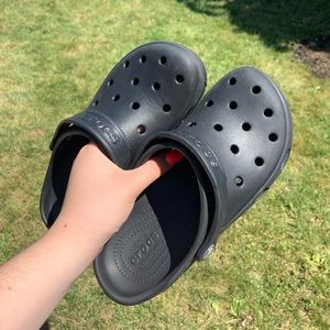 Black Crocs